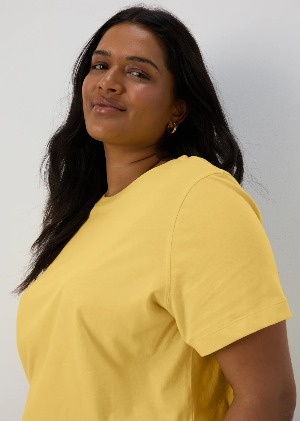 Yellow Plain T-Shirt - 8 Image 6