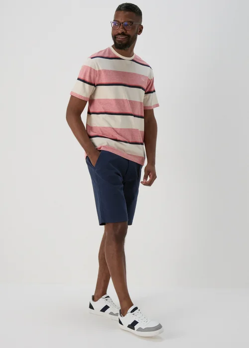 Lincoln Beige Belted Chino Shorts - 32 Image 4