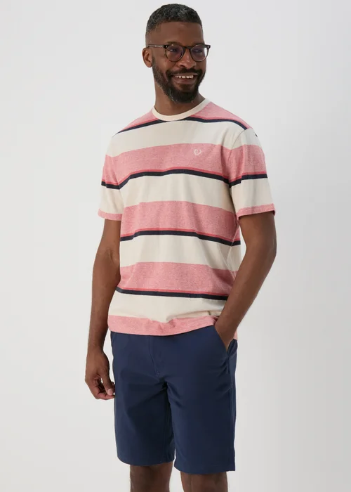 Lincoln Beige Belted Chino Shorts - 32 Image 1