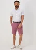 Mauve Belted Chino Shorts - 32 Image 1