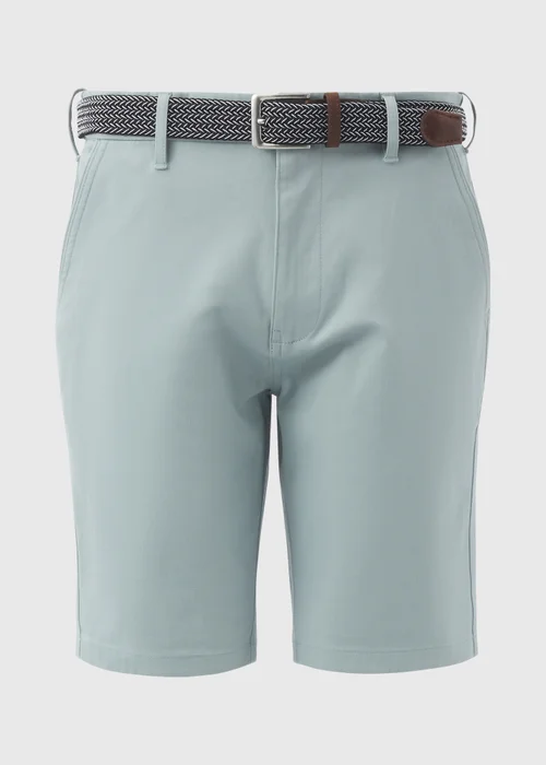 Green Belted Chino Shorts - 32 Image 5