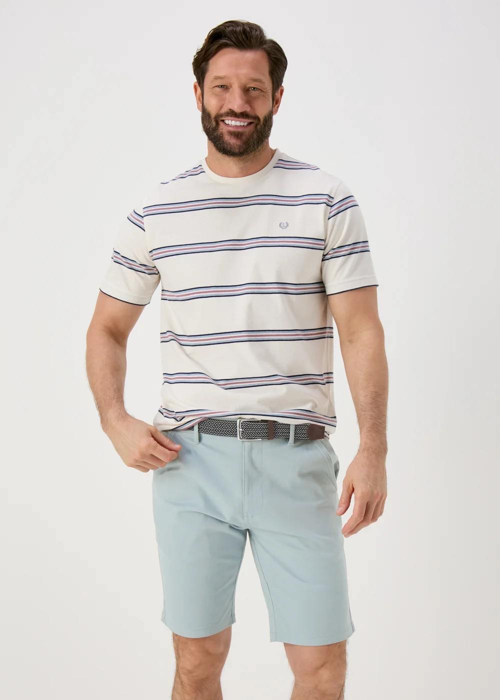 Green Belted Chino Shorts - 32 Image 4