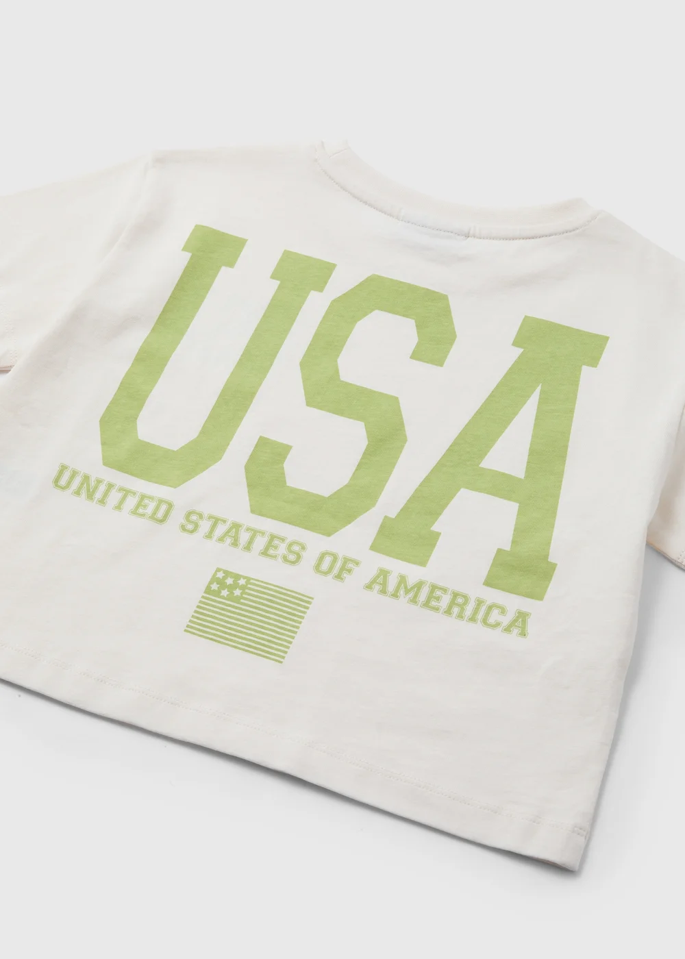 Girls Stone USA Oversized T-Shirt (7-15yrs) - 7 Yrs Image 2