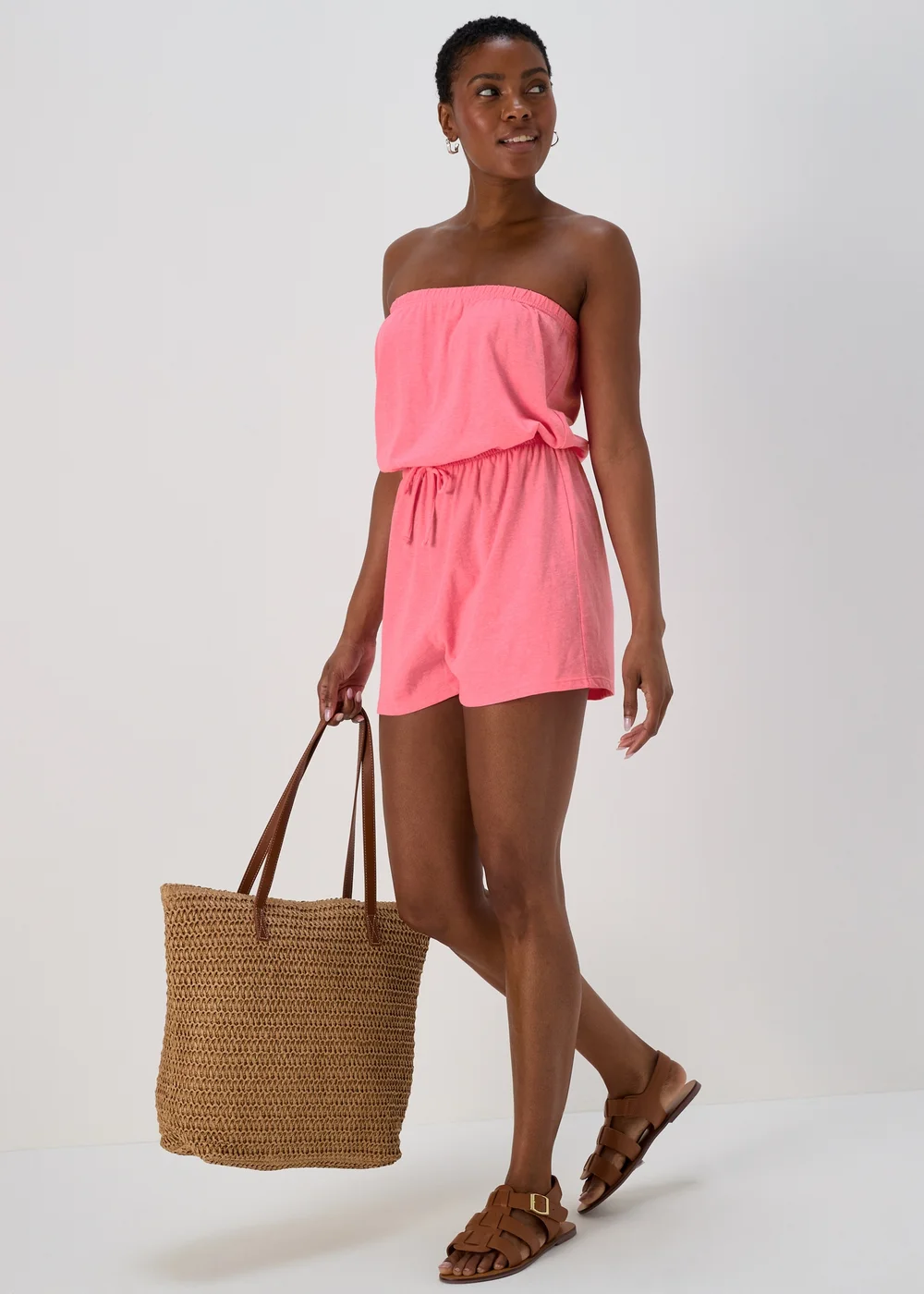 Pink Playsuit - S Image 1