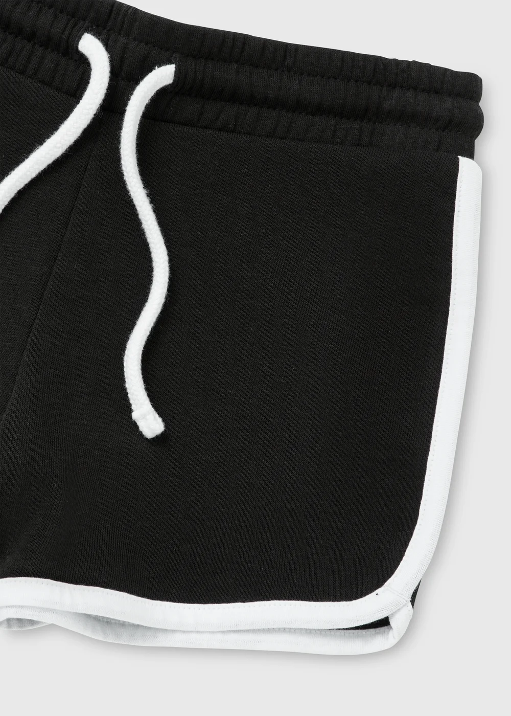 Girls Black Runner Shorts (7-15yrs) - 8 Yrs Image 2