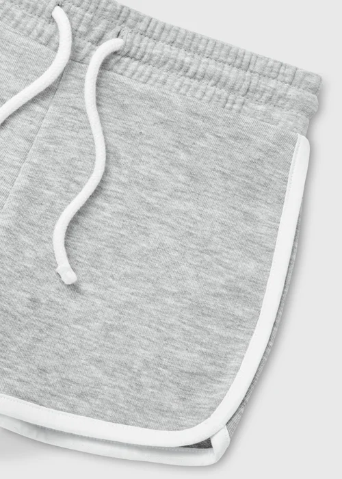 Girls Grey Runner Shorts (7-15yrs) - Age 7 Years Image 2