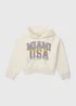 Girls Stone Miami Slogan Hoodie (7-15yrs) - 7 Yrs Image 1