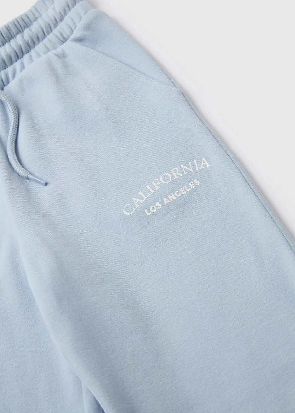 Girls Blue California Slogan Joggers (7-15yrs) - Age 7 Years Image 2