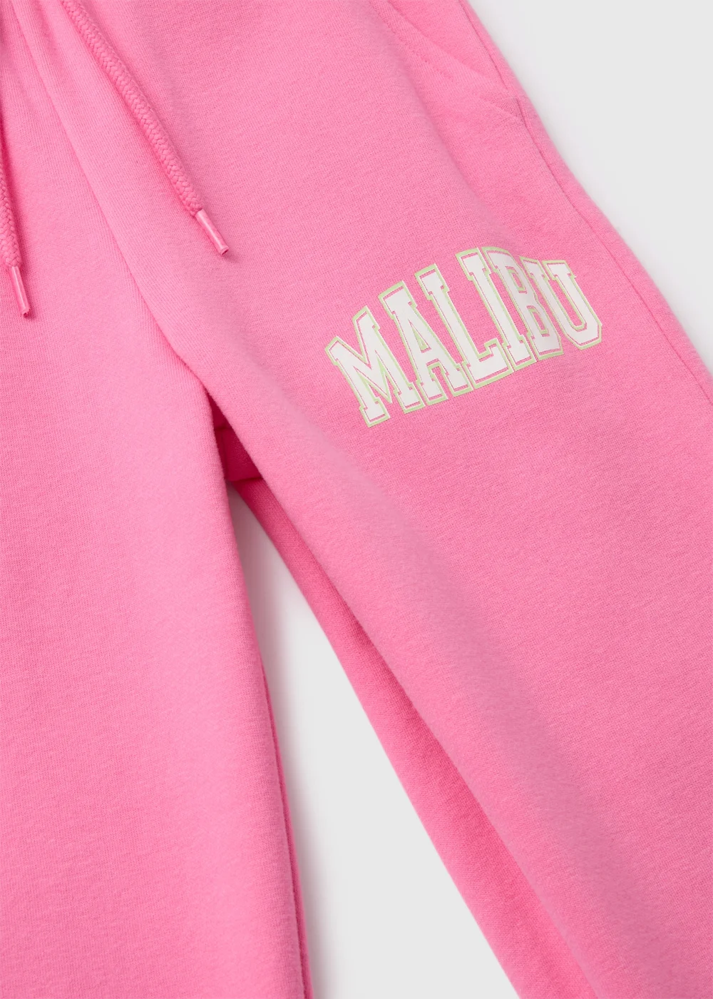 Girls Pink Malibu Slogan Joggers (7-15yrs) - Age 10 Years Image 2