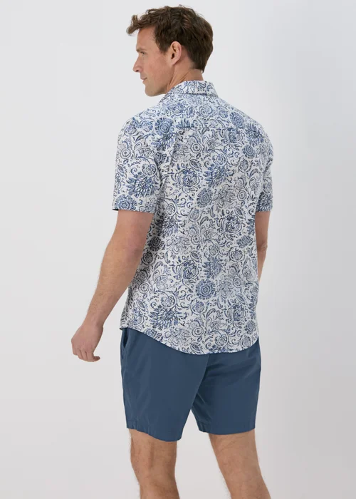 Navy Drawcord Chino Shorts - S Image 2