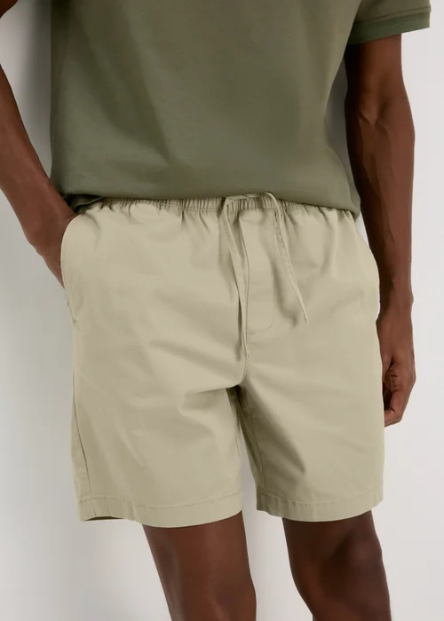 Bone Drawcord Chino Shorts - S Image 3