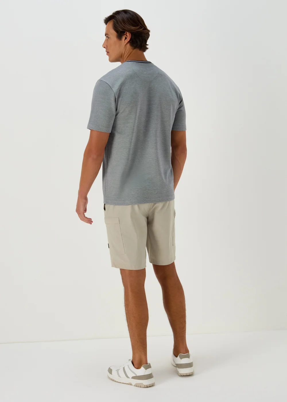 Stone Technical Drawcord Cargo Shorts - S Image 2