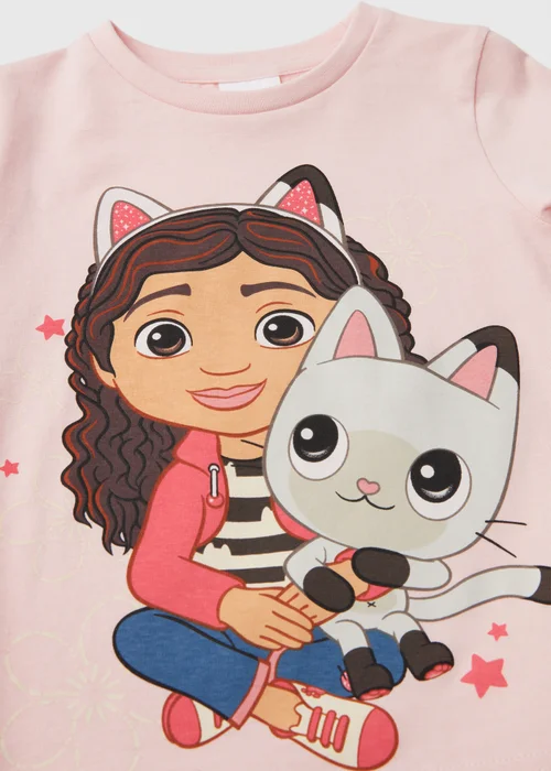 Girls Pink Gabby's Doll House T-Shirt (18mths-6yrs) - Age 18 - 23 Months Image 2