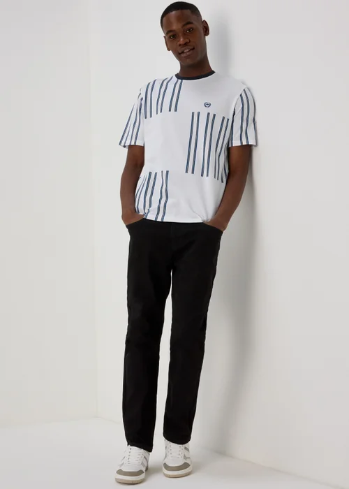 Black Stretch Slim Fit Jeans - 30 R Image 4