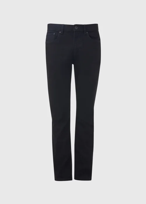 Black Stretch Slim Fit Jeans - 30 R Image 5