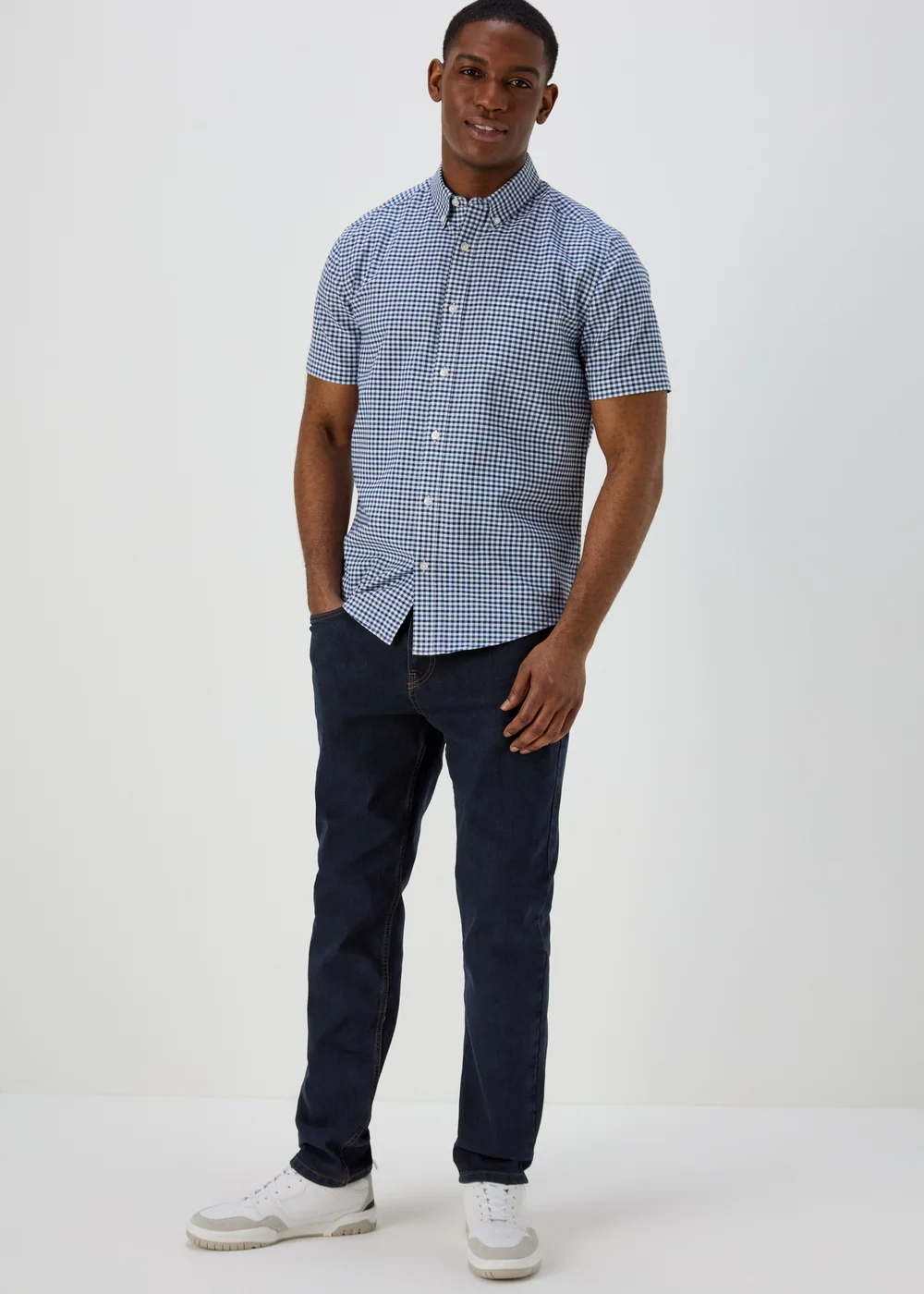Raw Stretch Slim Fit Jeans - 30 R Image 1