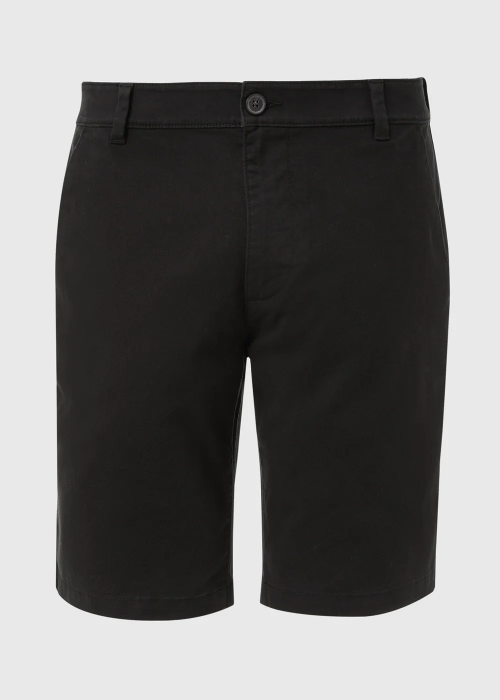 Black Straight Fit Chino Shorts - 30 Image 5