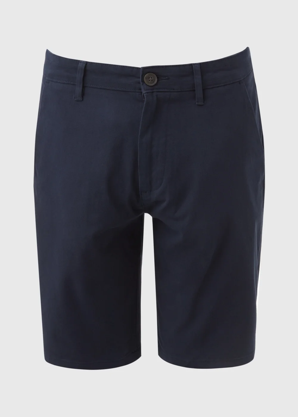 Navy Straight Fit Chino Shorts - 30 Image 5