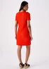 Red Hyper Texture Mini Dress - 8 Image 2
