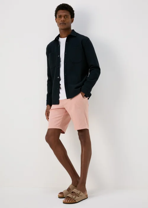 Pink Straight Fit Chino Shorts - 30 Image 4