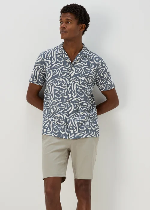 Sage Slim Fit Chino Shorts - 30 Image 1