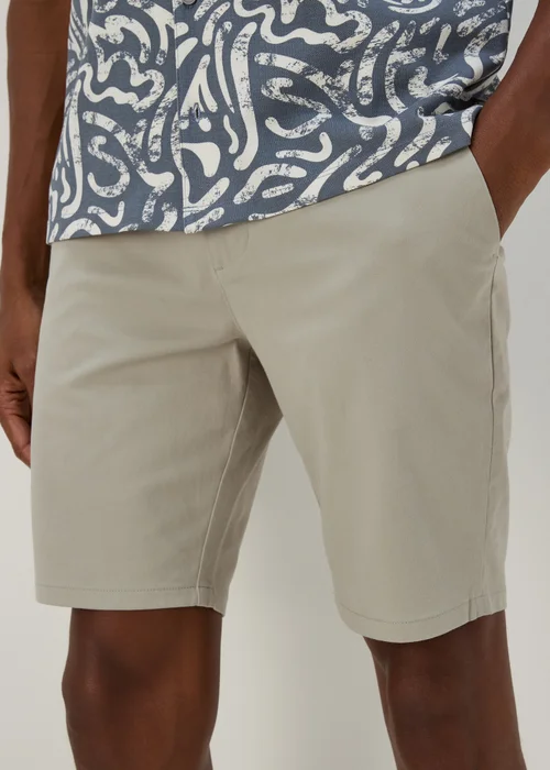 Sage Slim Fit Chino Shorts - 30 Image 3