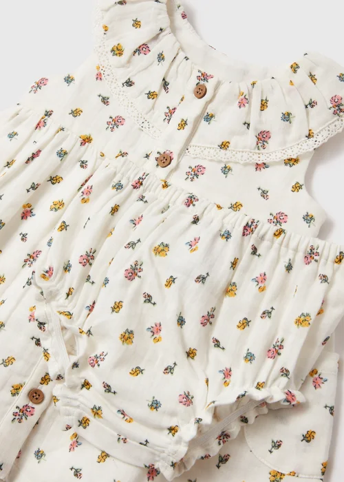 Baby Cream Dress & Knickers Set (Newborn-23mths) - 0-3 months Image 2