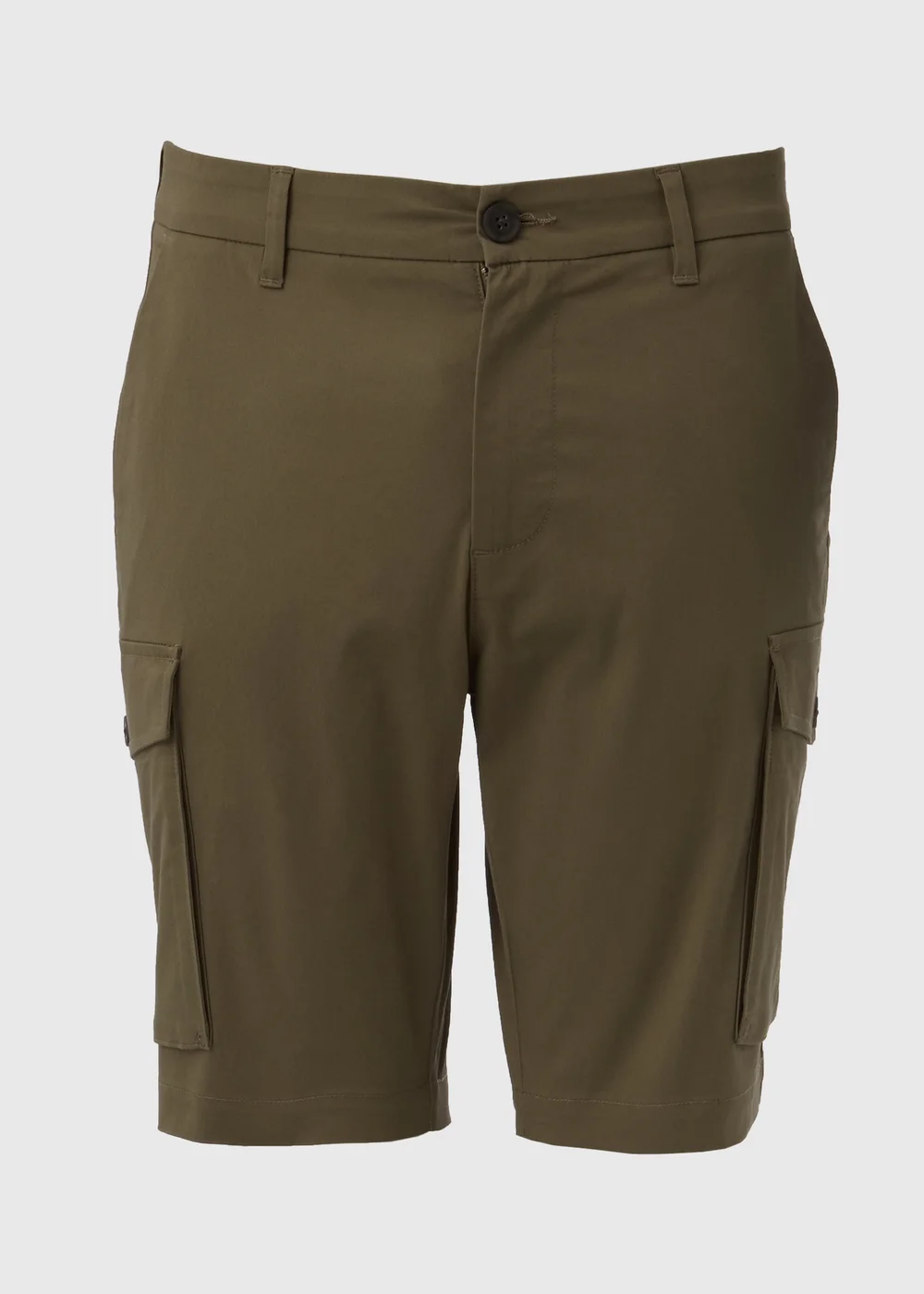 Khaki Cargo Shorts - 30 Image 5