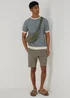 Mushroom Slim Fit Chino Shorts - 30 Image 4