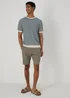 Mushroom Slim Fit Chino Shorts - 30 Image 1