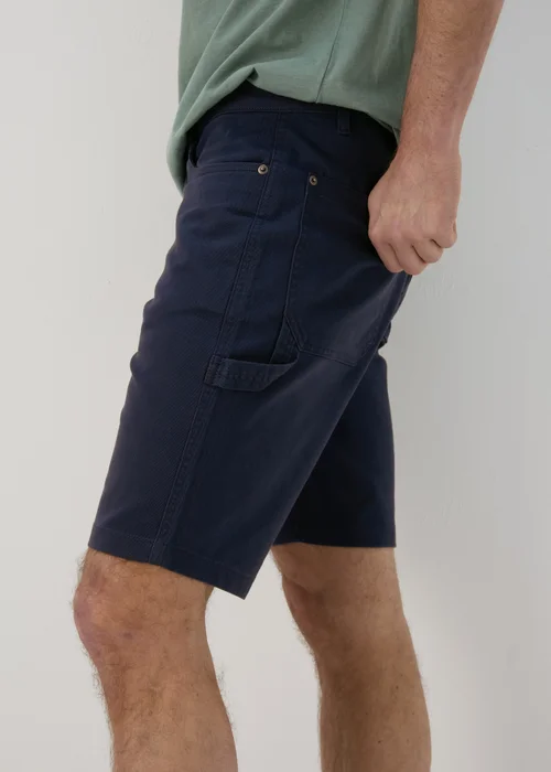 Navy Carpenter Shorts - 30 Image 3