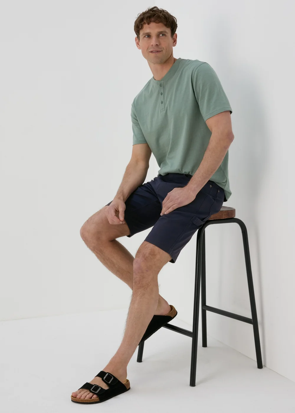 Navy Carpenter Shorts - 30 Image 1