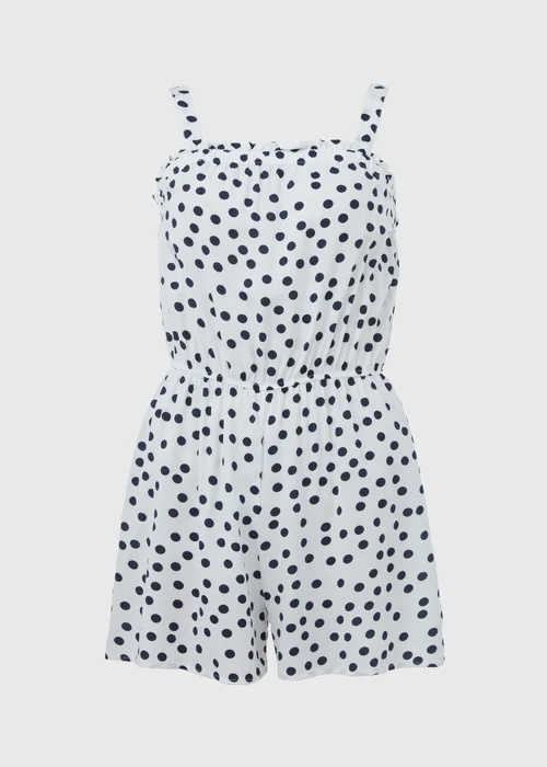 Monochrome Printed Playsuit - 8 Image 4