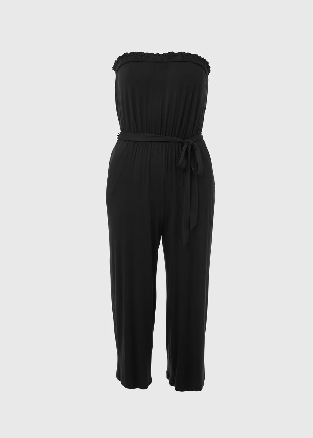 Black Bandeau Jumpsuit - 8 Image 5