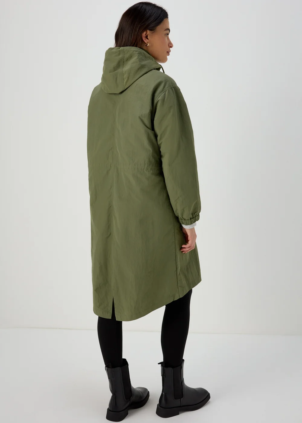 Khaki Utility Parka - 8 Image 2
