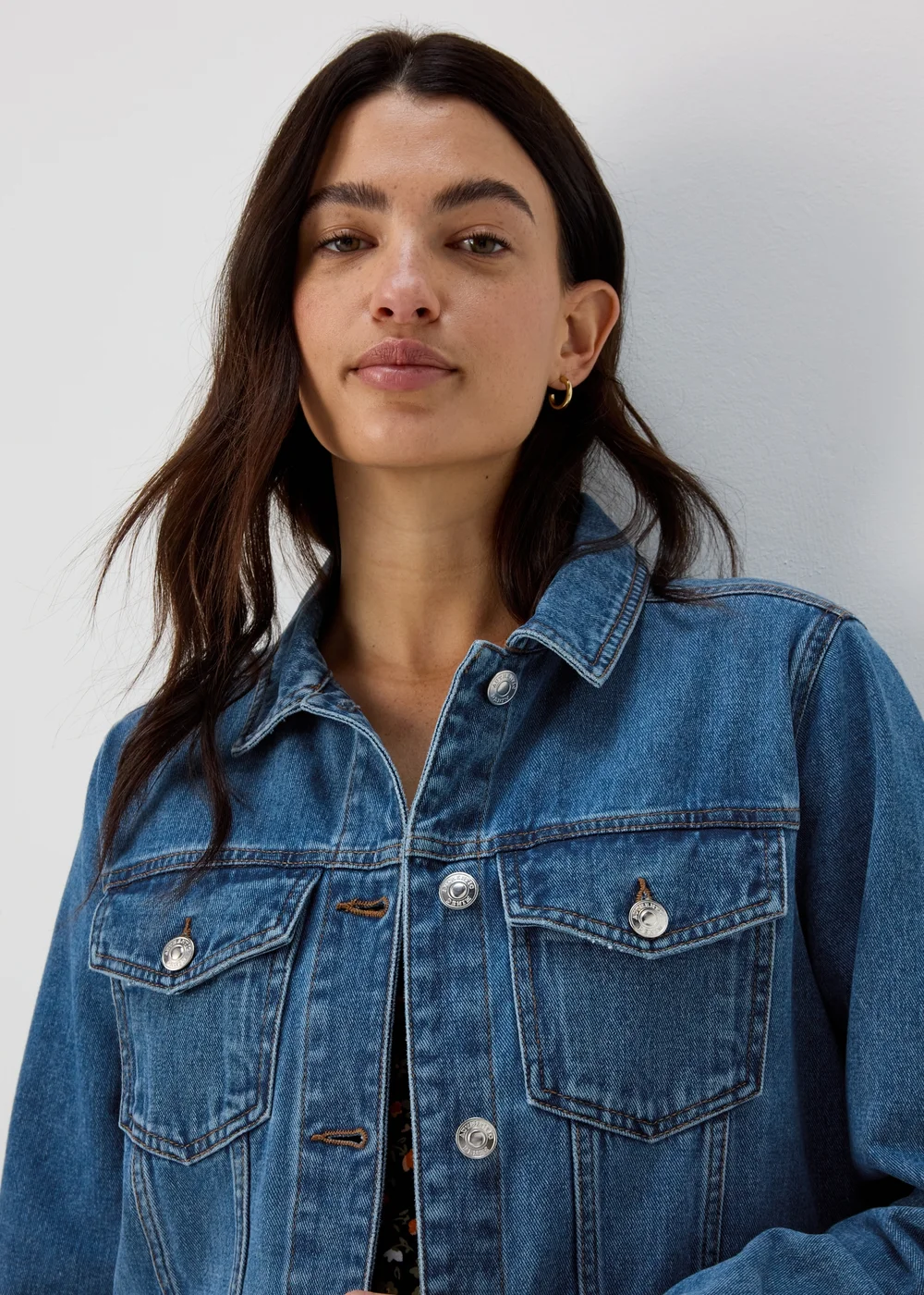 Midwash Oversized Denim Jacket - 8 Image 4