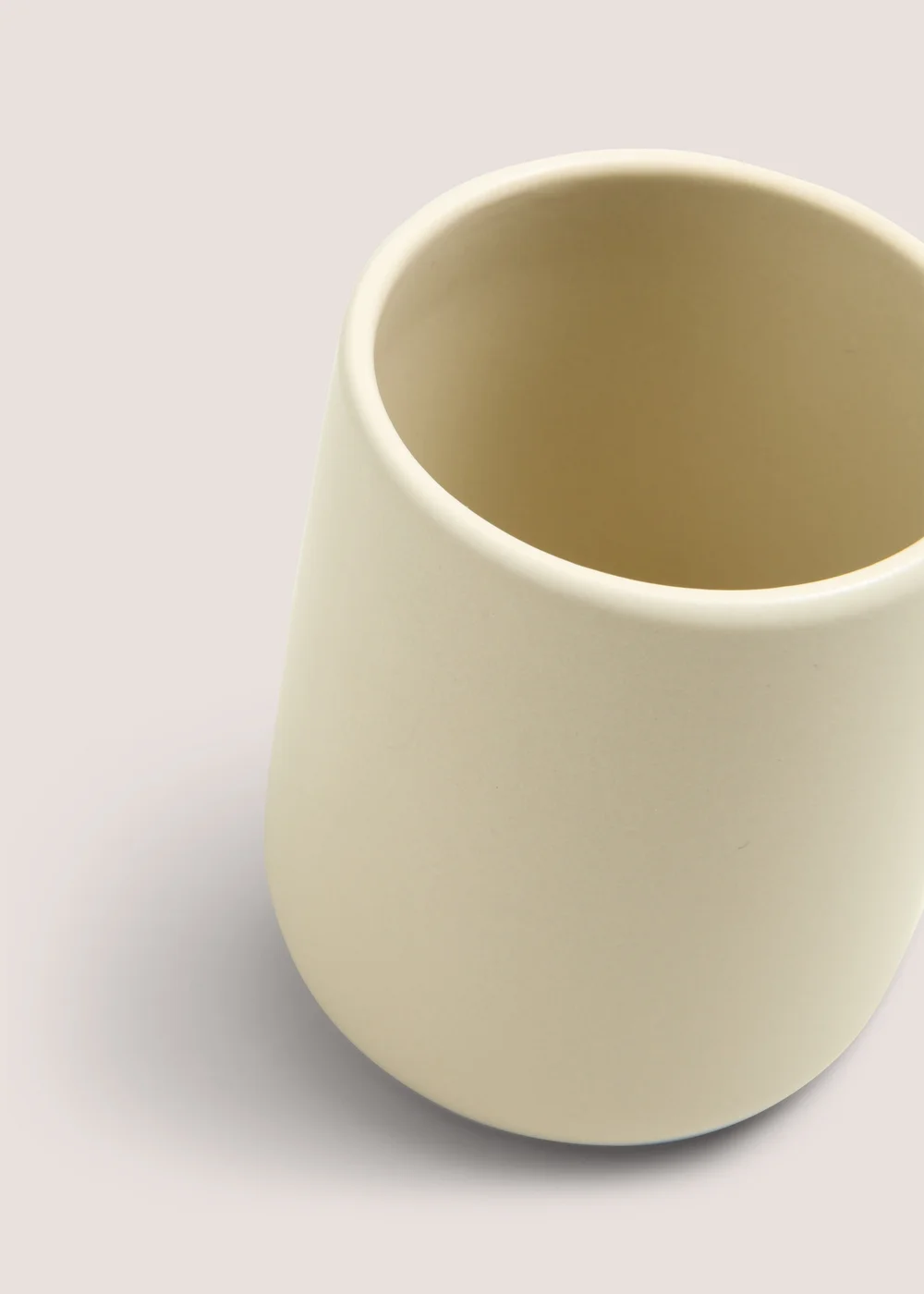 Beige Modern Ceramic Tumbler Image 2