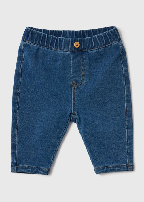 Baby Blue Denim Jeans (Newborn-23mths) - 9-12 months Image 1