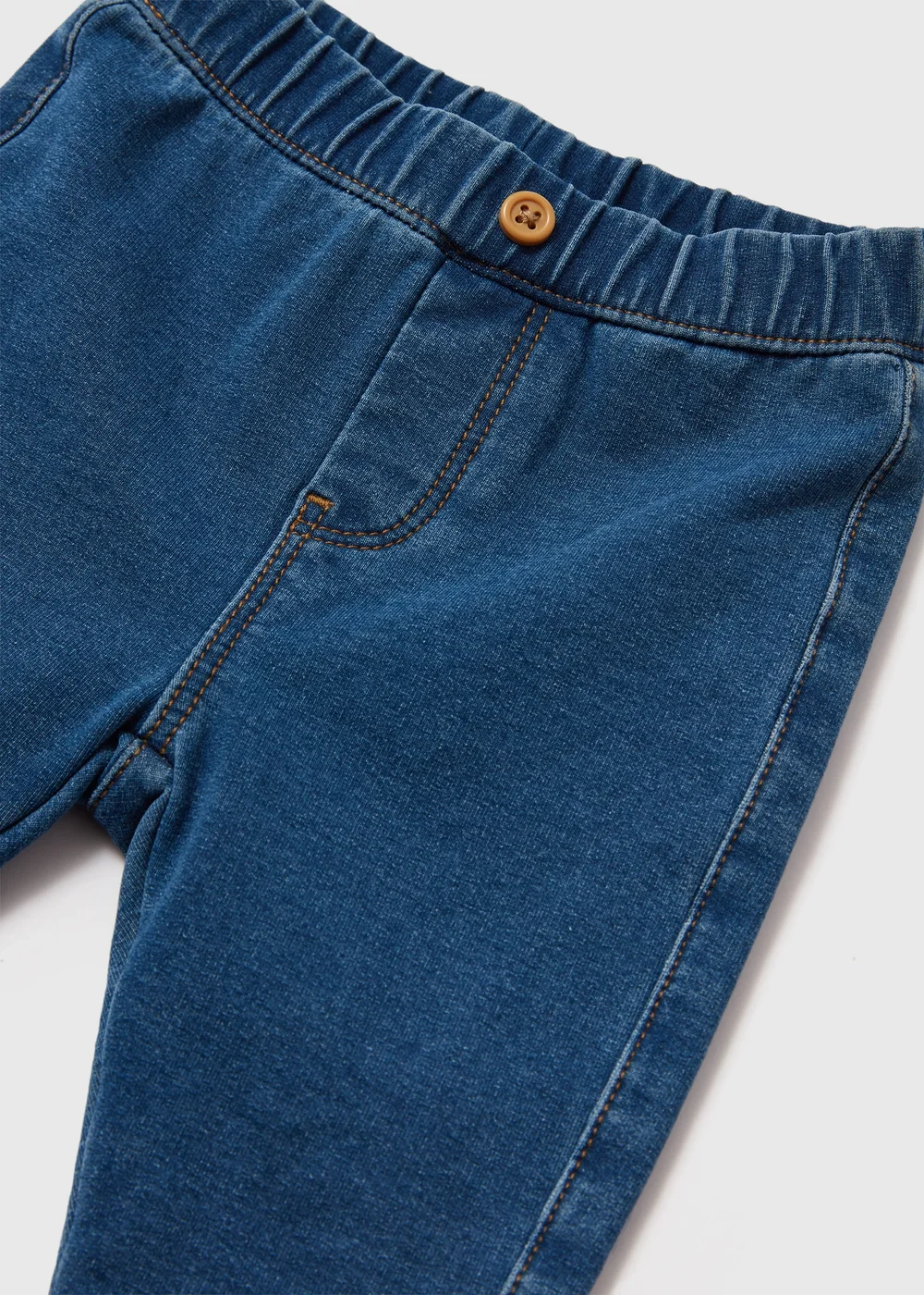 Baby Blue Denim Jeans (Newborn-23mths) - 9-12 months Image 2