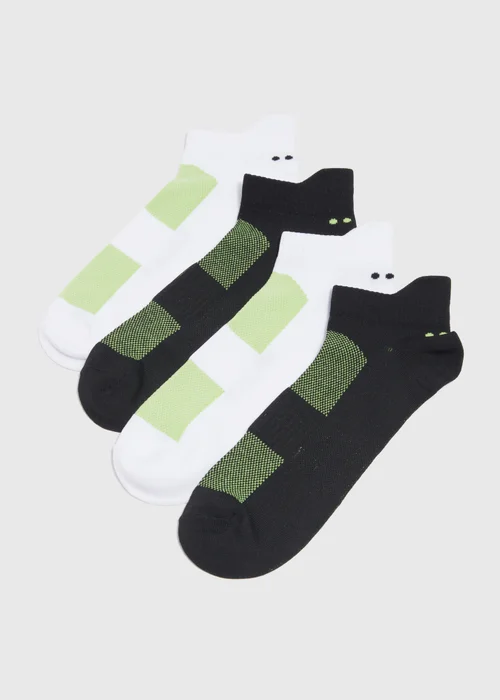 Souluxe 4 Pack Sports Socks - 6-8.5 Image 1