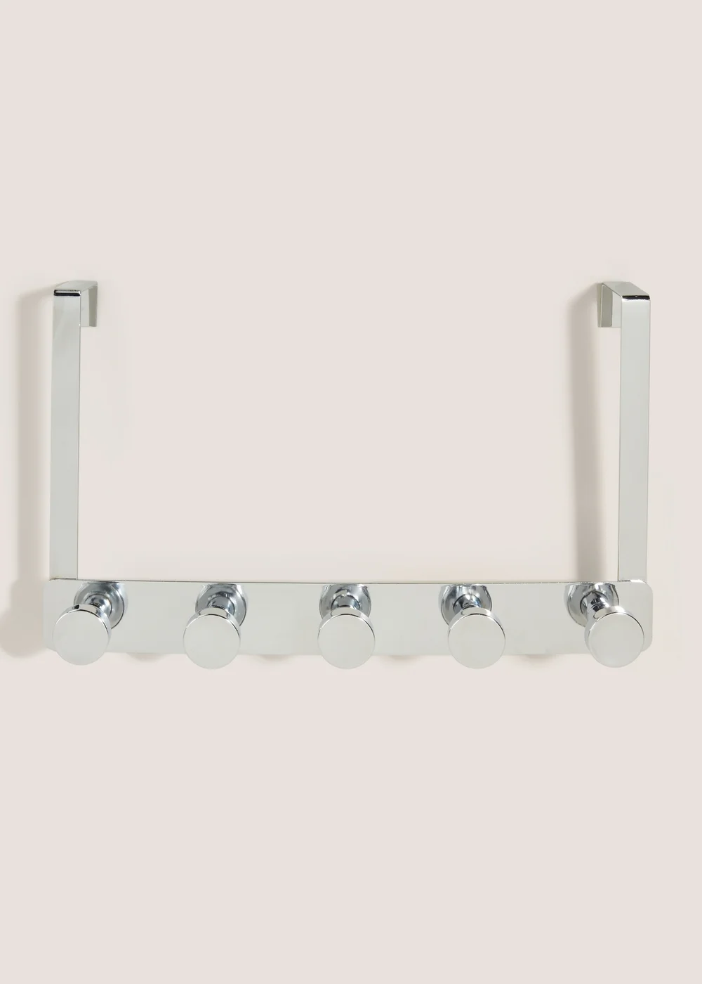 Chrome Over The Door Hooks Image 1