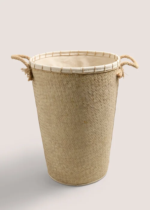 Natural Artisan Laundry Basket Image 1