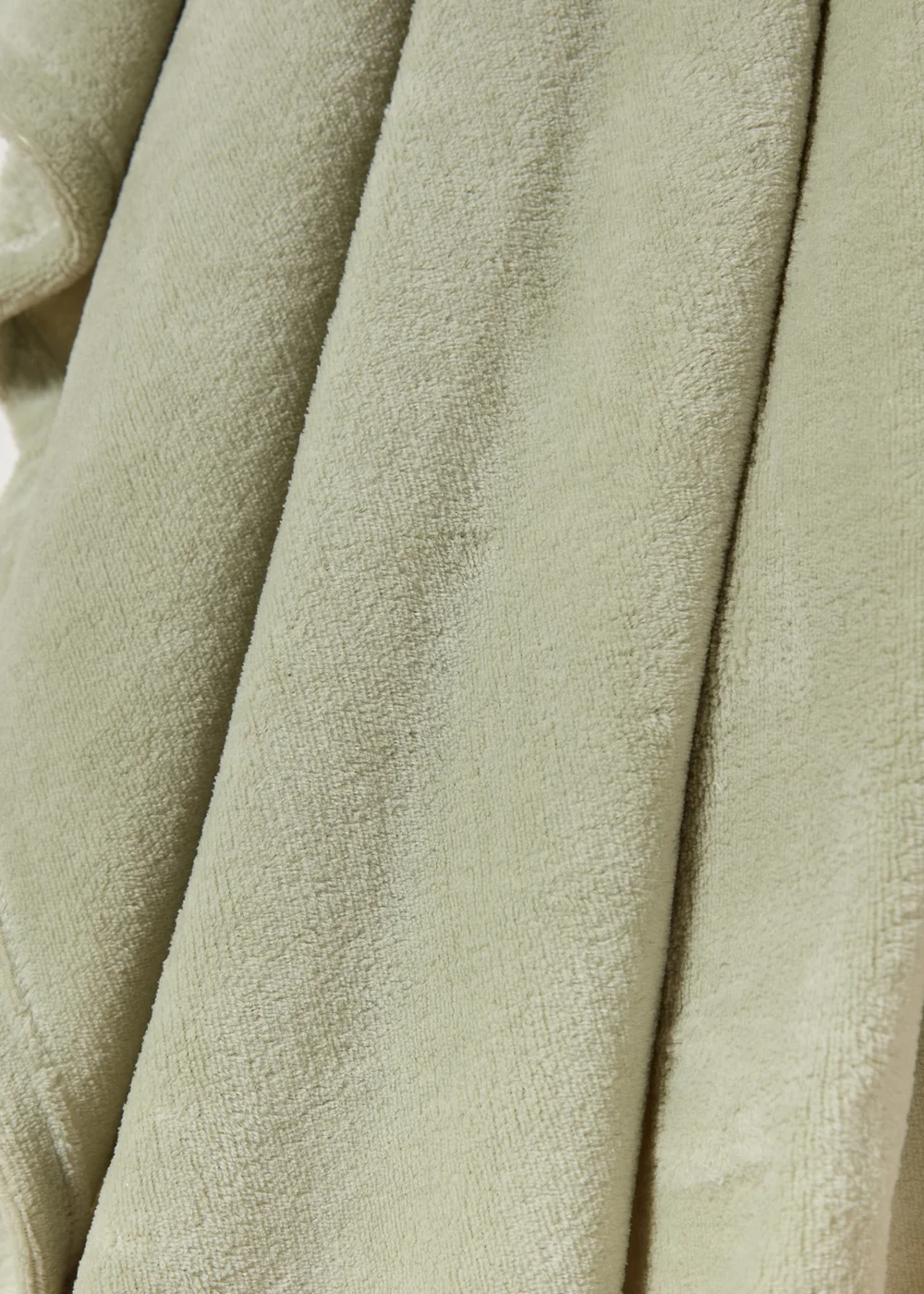 Plain Green Throw Image 2
