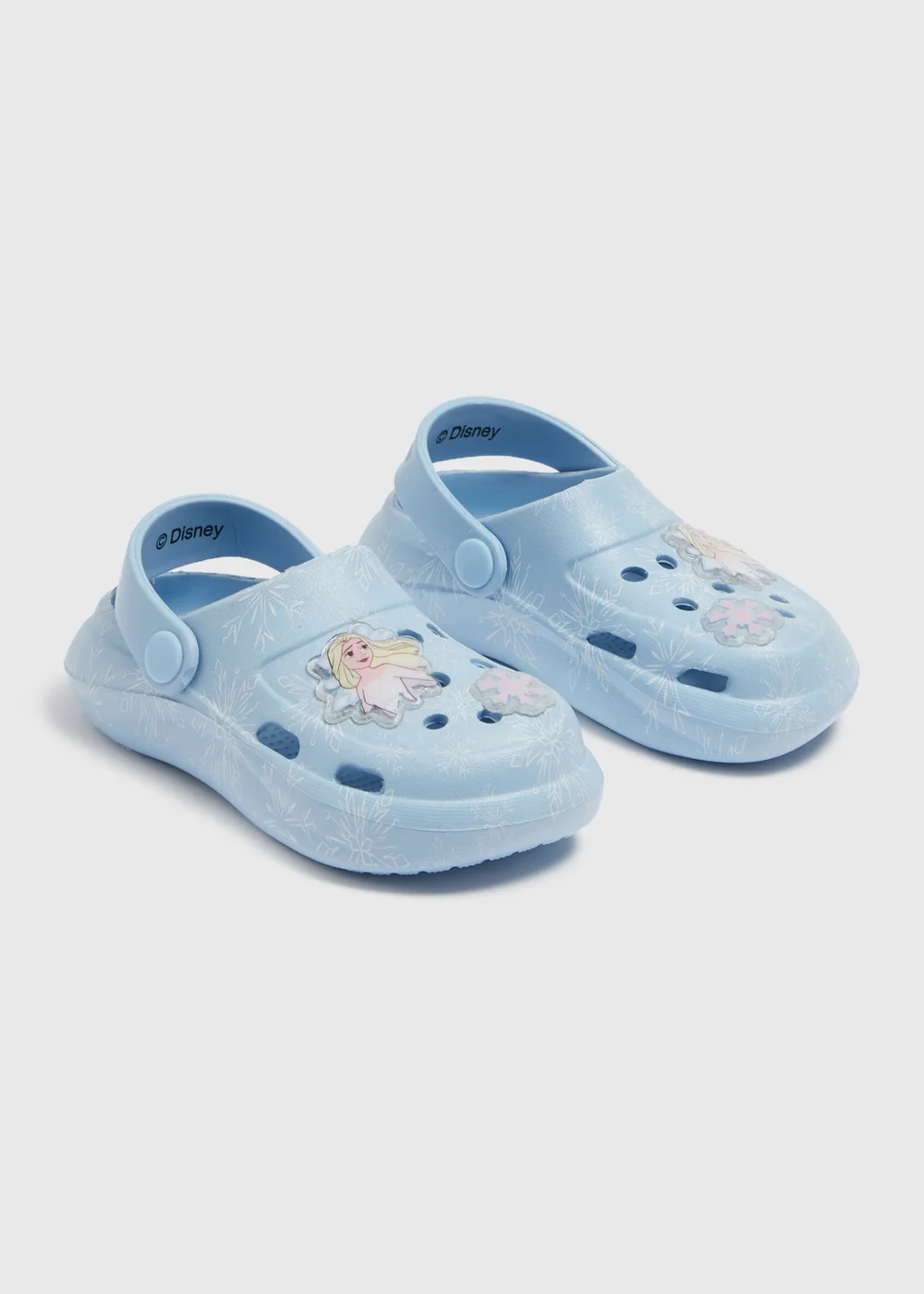 Disney Blue Frozen Clogs (Younger 4-12) - Size 4 Infants Image 1