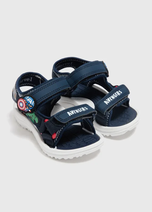Marvel Kids Avengers Trekking Sandals (Younger 4-12) - Size 4 Infants Image 1