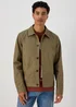 Khaki Smart Shacket - S Image 1