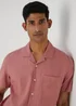 Pink Linen Viscose Shirt - S Image 1