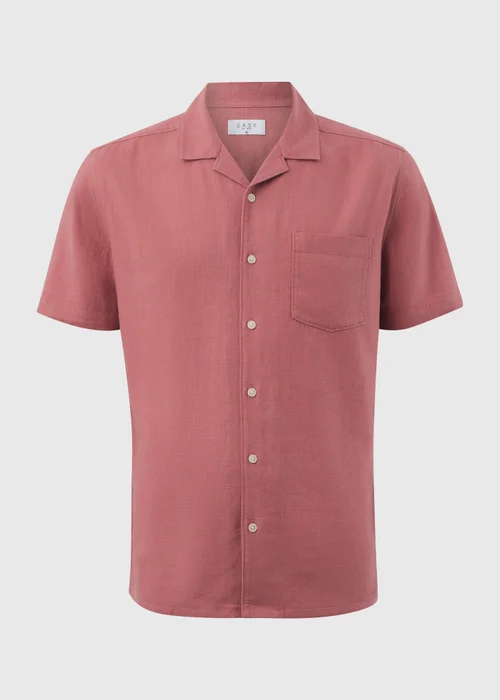 Pink Linen Viscose Shirt - S Image 5