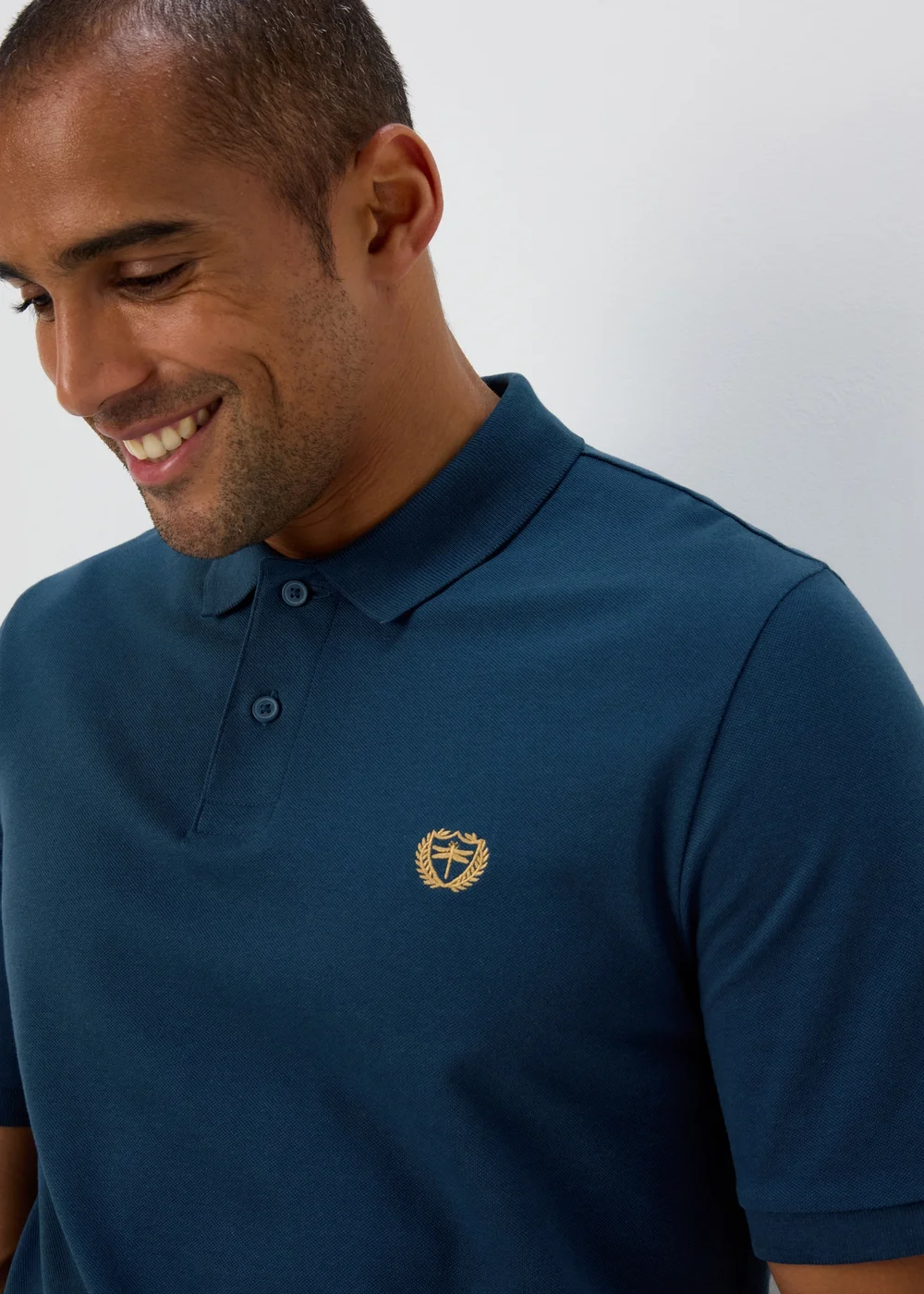 Navy Polo Shirt - S Image 3