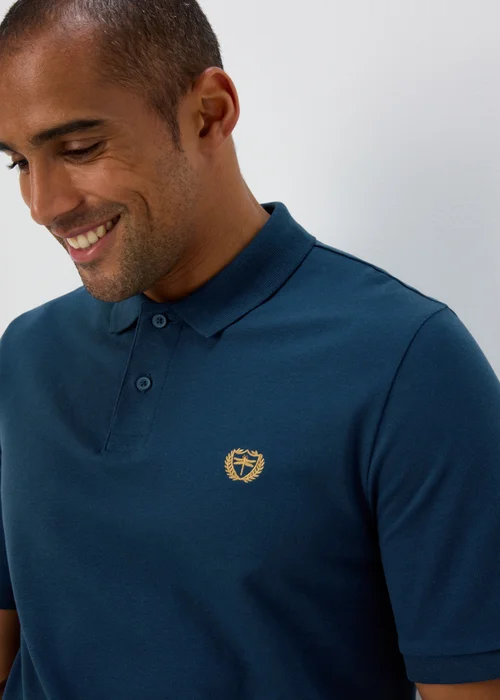 Navy Polo Shirt - S Image 3